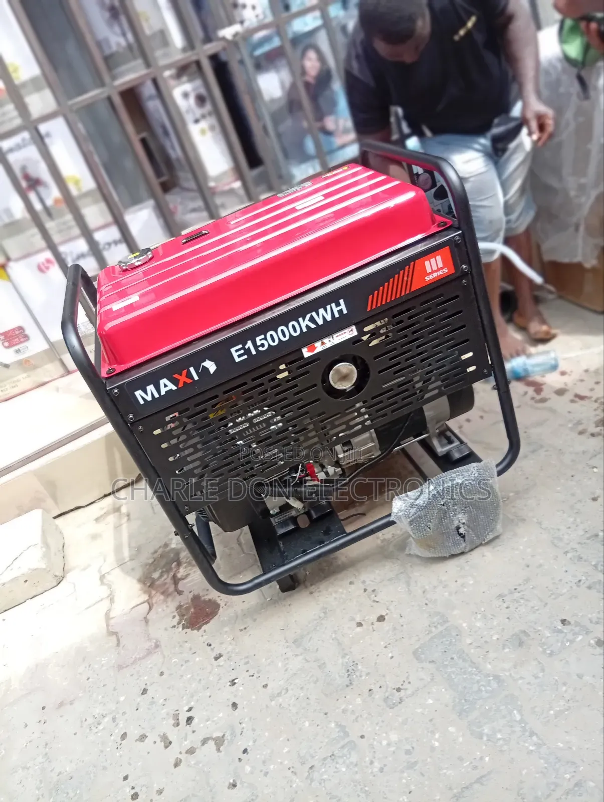 Original Maxi Double Cylinder Petrol Generator