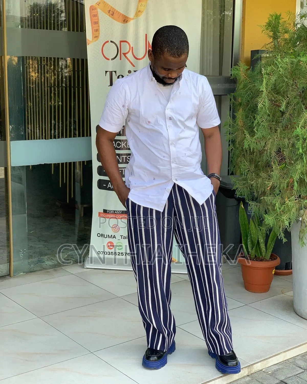 Aso Oke Men Trouser