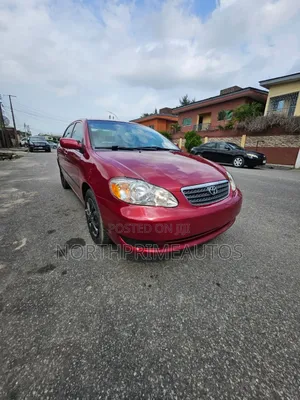 Toyota Corolla LE 2007 Red