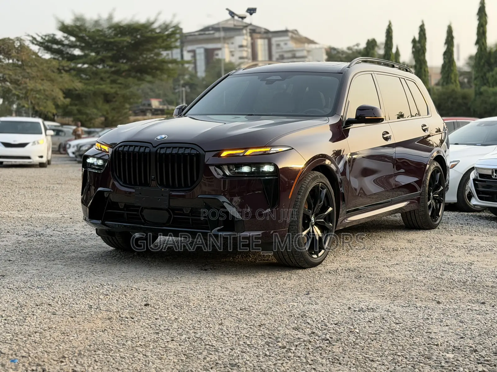 New BMW X7 2025 Burgundy