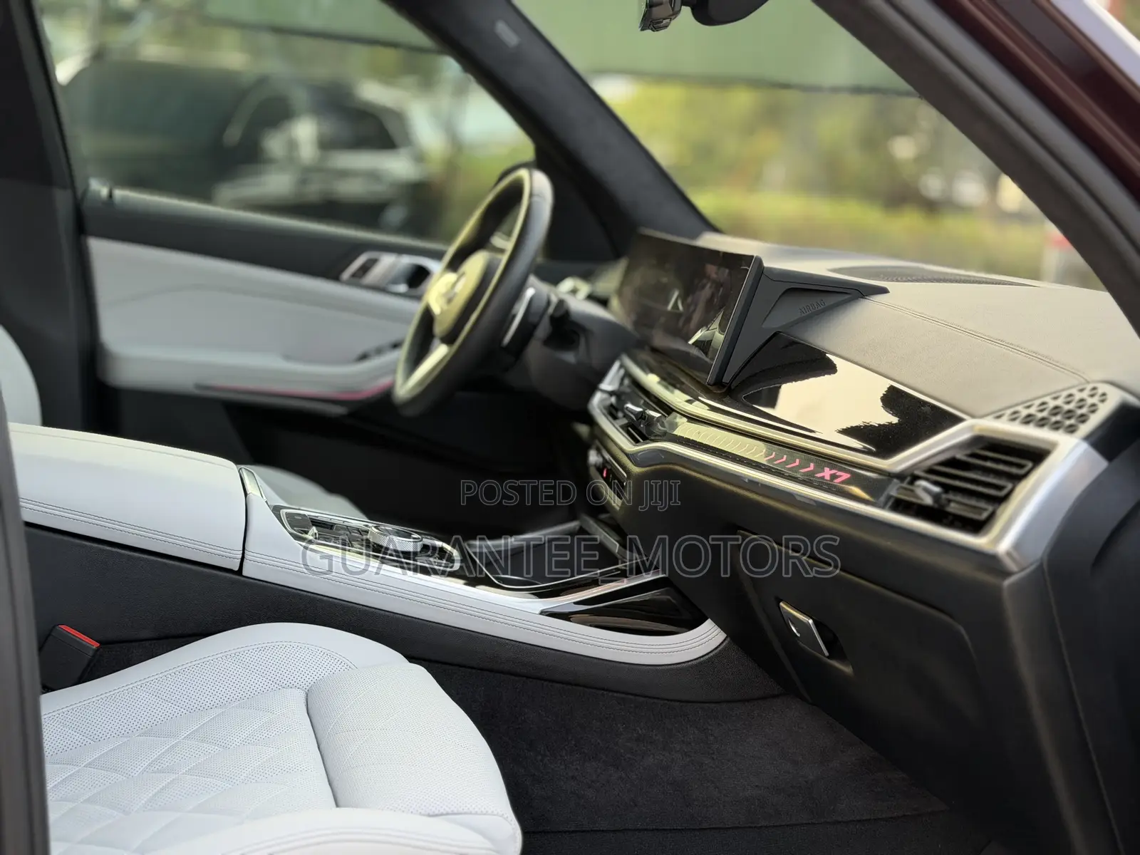 New BMW X7 2025 Burgundy