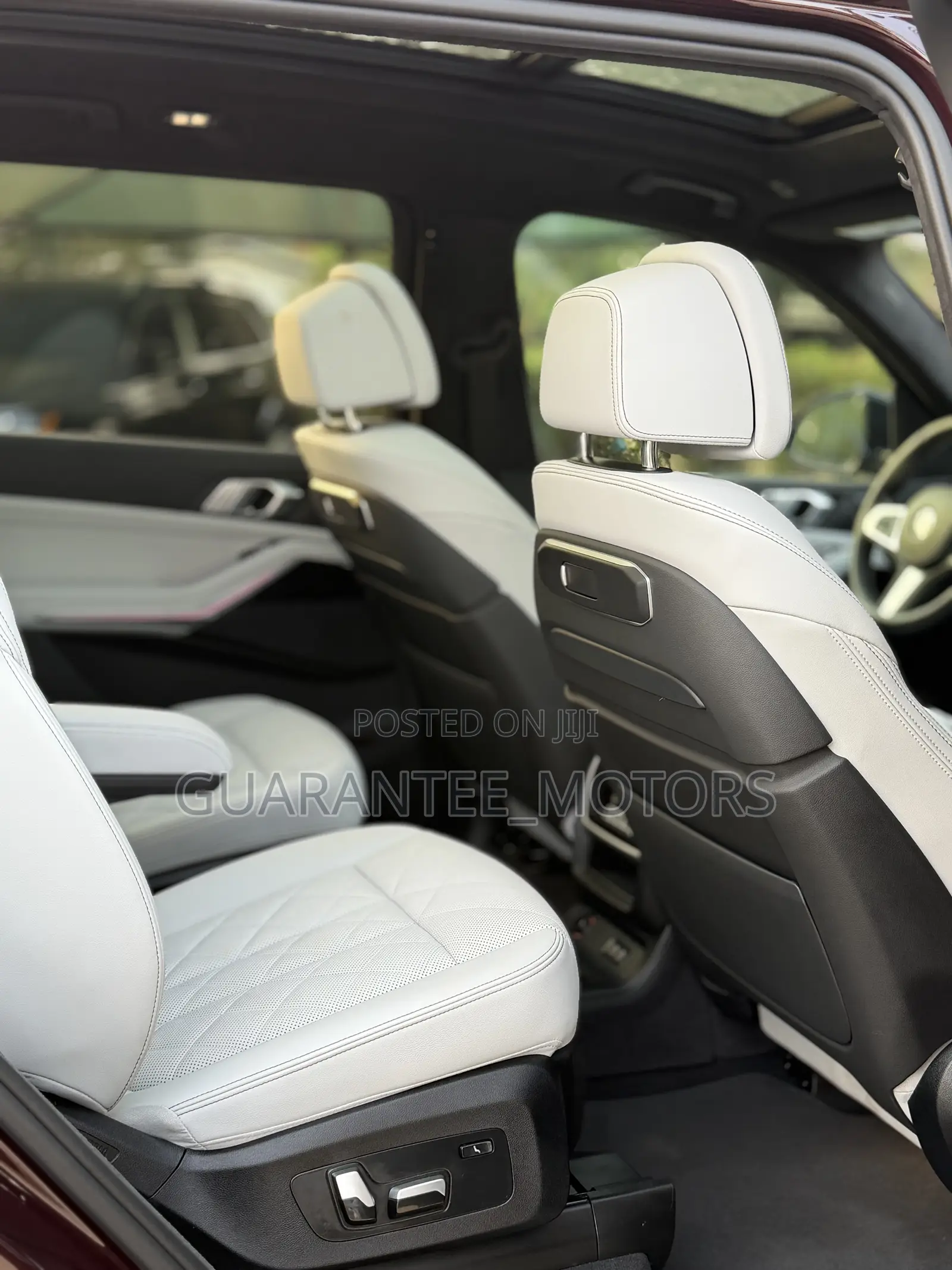 New BMW X7 2025 Burgundy