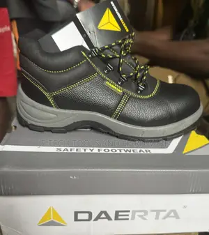 A Pair Of Daerta Steel Safety Boots