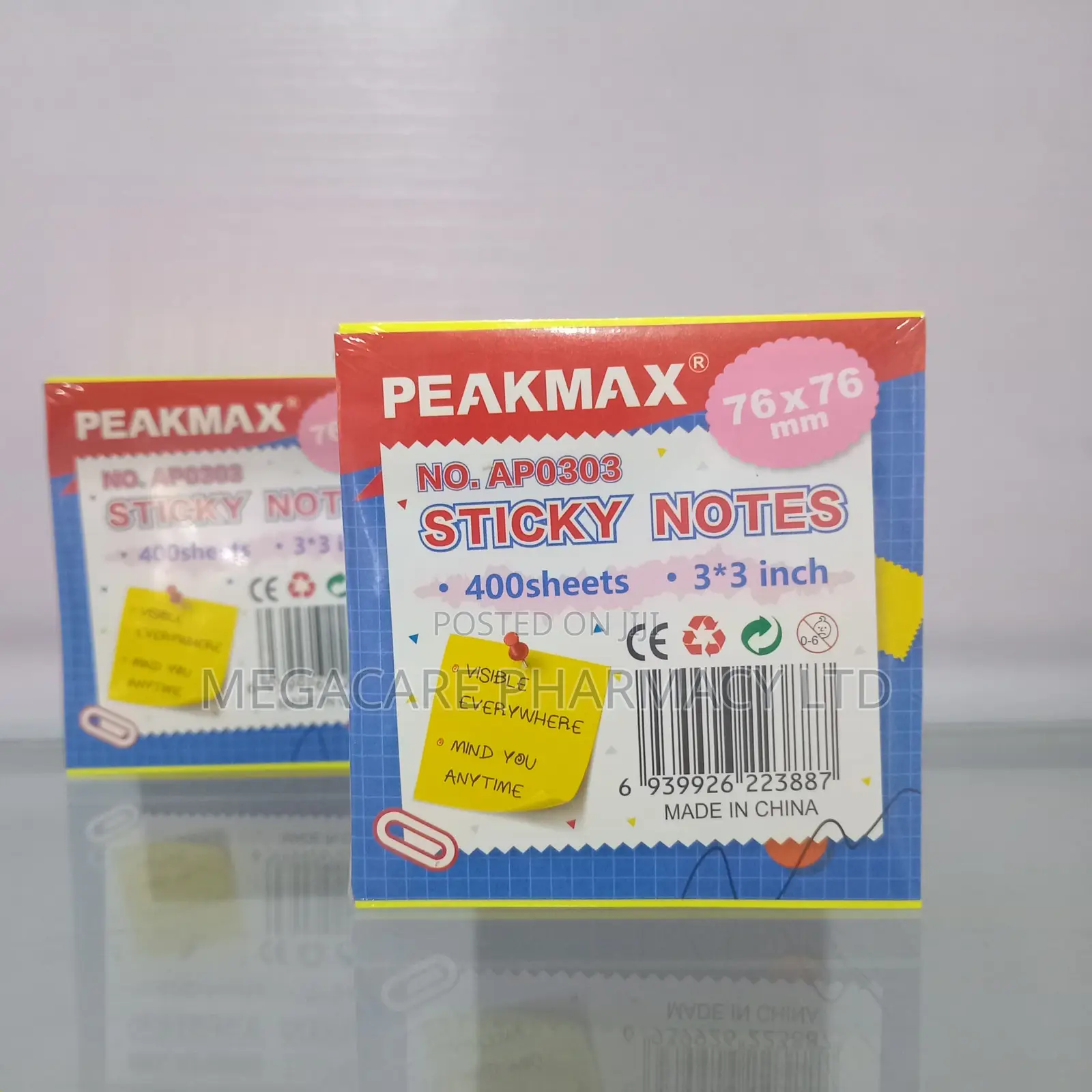 Peakmax Sticky Notes