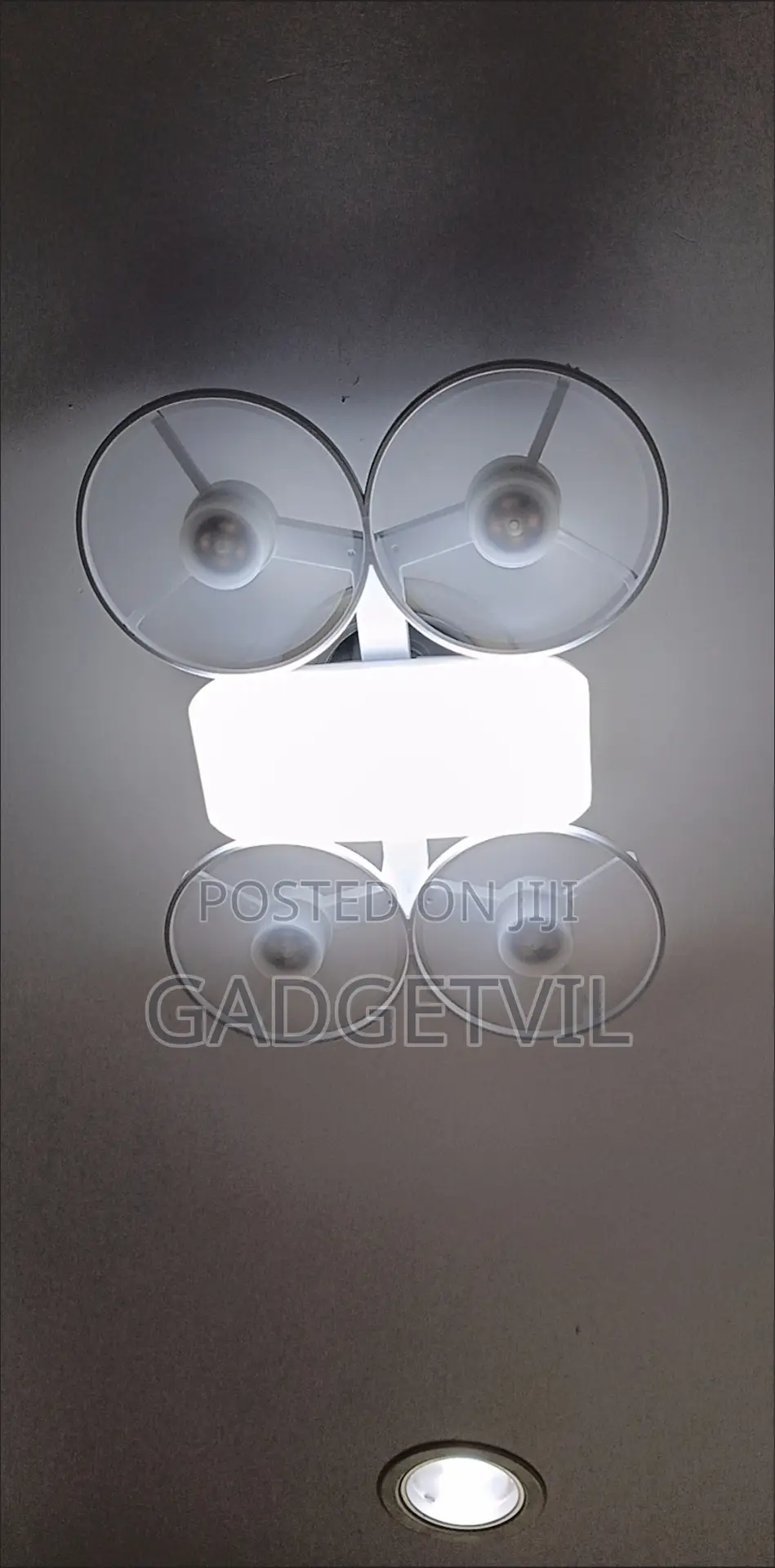 Drone Style Remote Controlled Smart Silent Ceiling Led Light Fan
