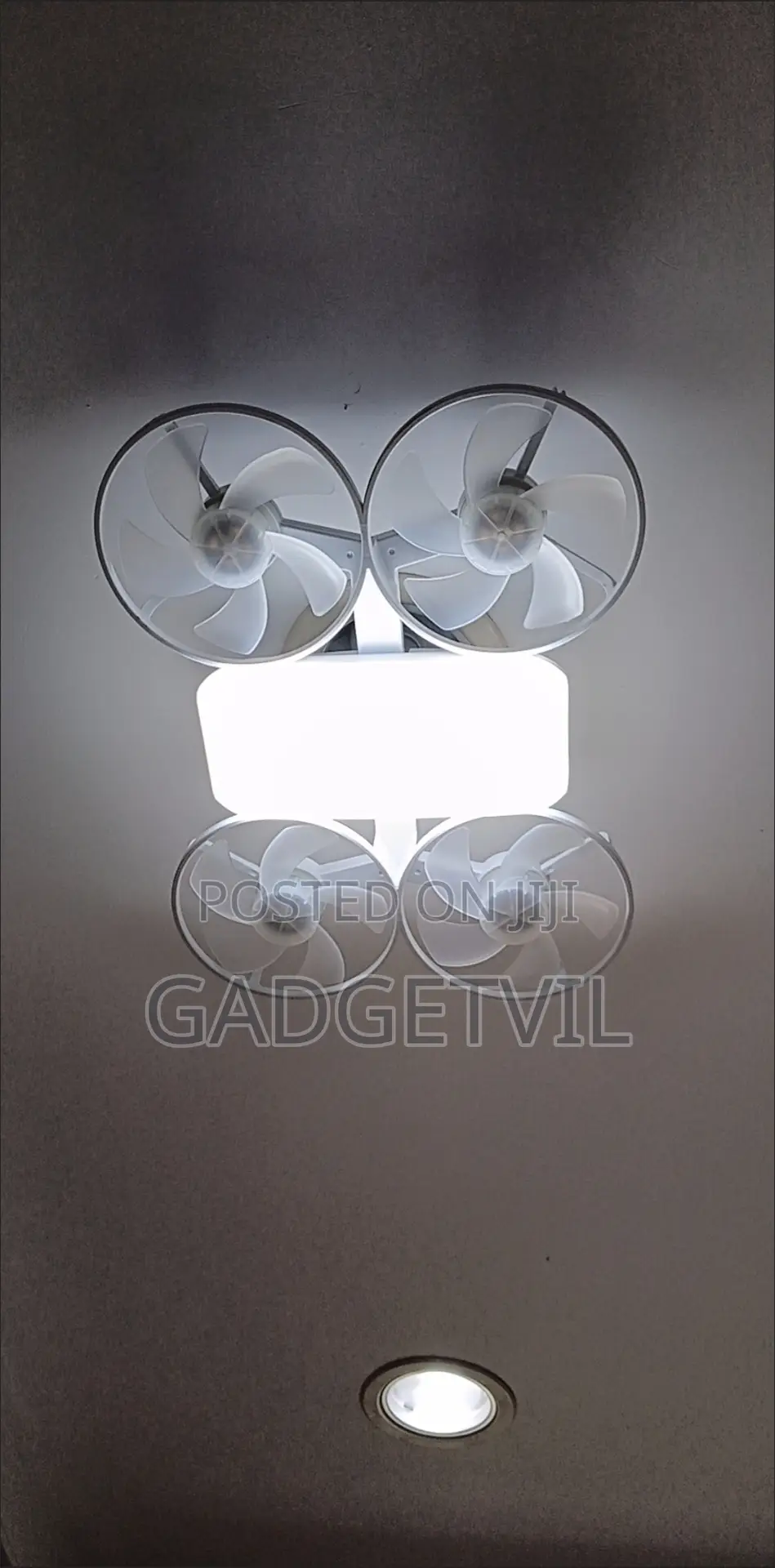 Drone Style Remote Controlled Smart Silent Ceiling Led Light Fan