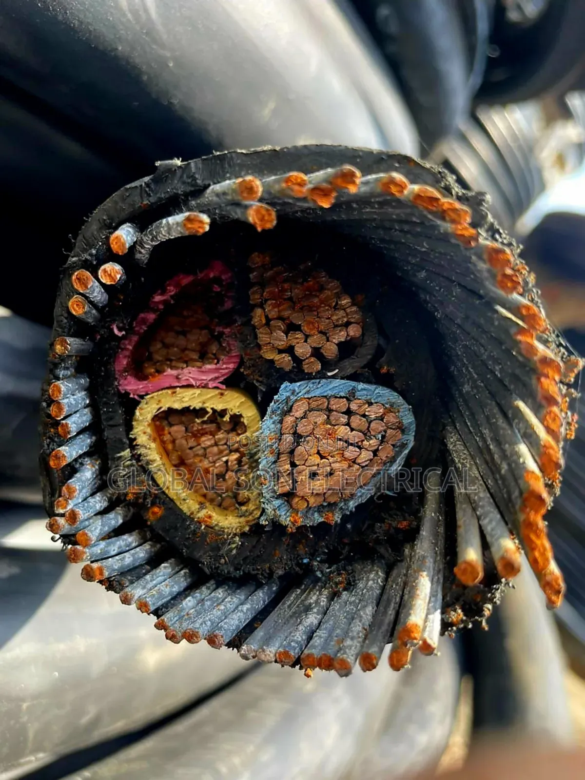 150mm 4core Armoured Cable