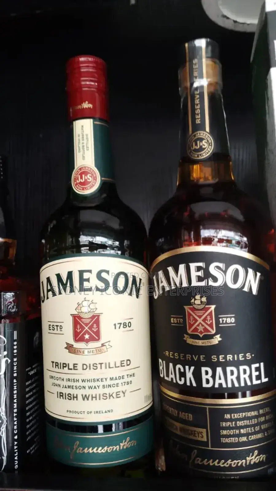 Jameson Black Barrel