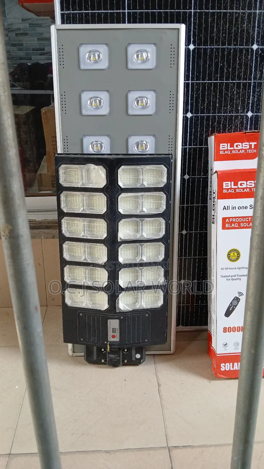 Solar Street Light All In One 24 Eyes