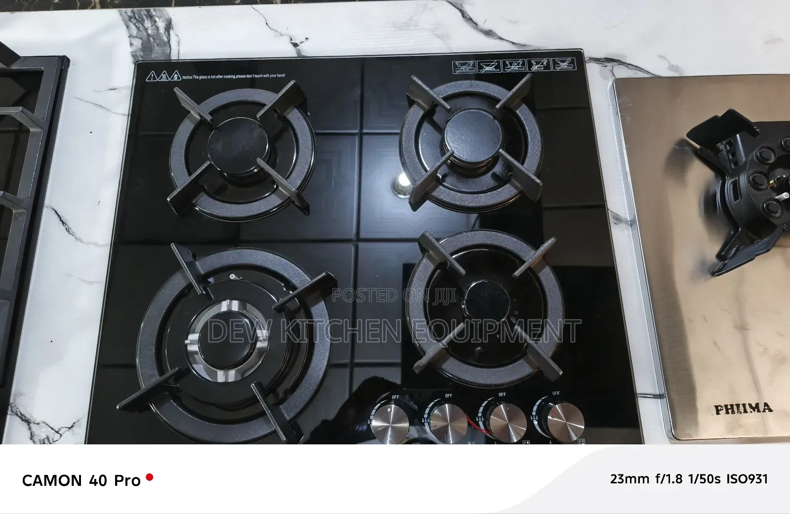 60cm Table Top Cooker