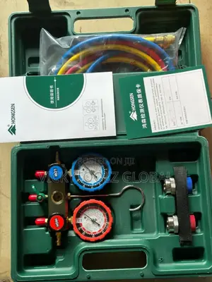 Hongsen Manifold Gauge Refrigerant Hs-236a-60 R22/R134a/R407c,R404a