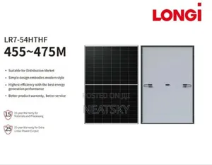 505w Longi Monofacial Solar Panel (Lr6-505m Monocrystalline)