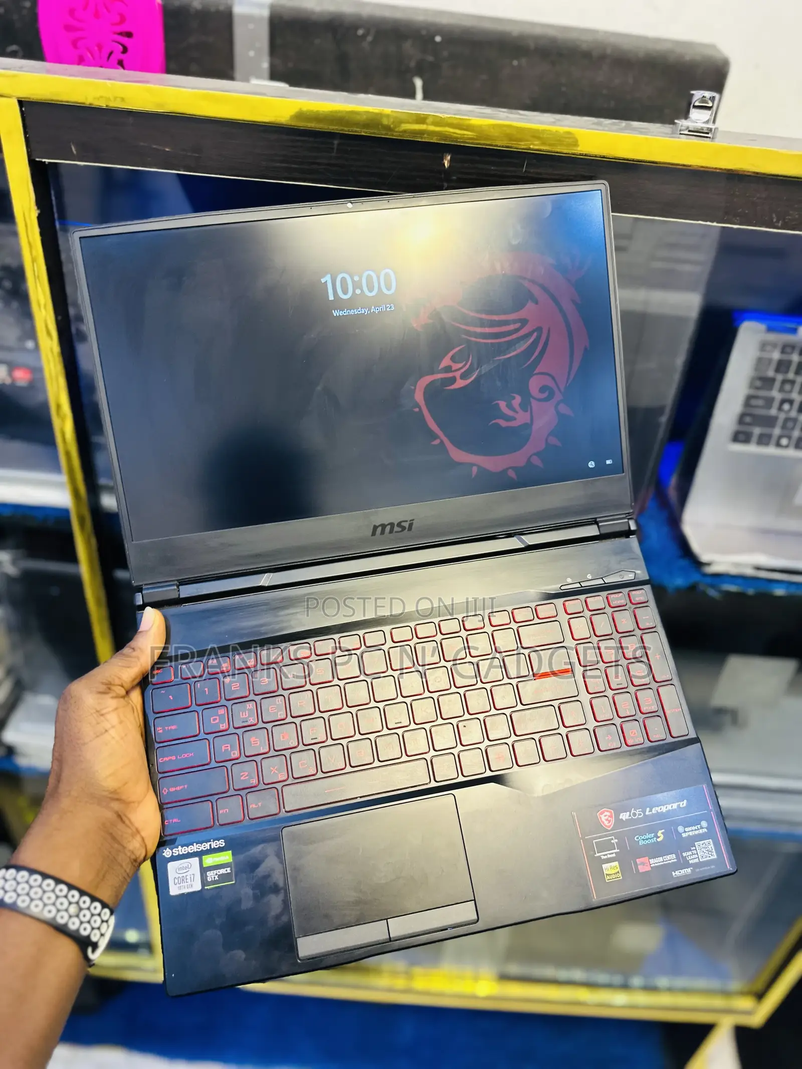 Laptop MSI GL75 Leopard 16GB Intel Core I7 SSD 512GB