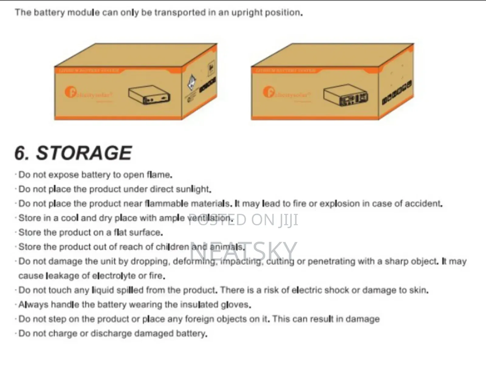 FLH 61.4kwh 614.4v Stackable High Volt Lithium Battery (Flh48100ug1)