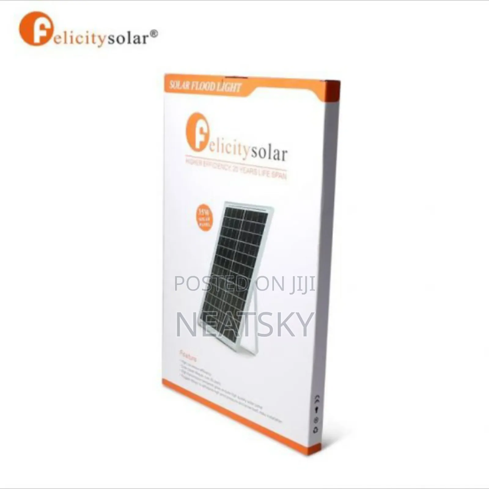 100w Waterproof Solar Flood Light