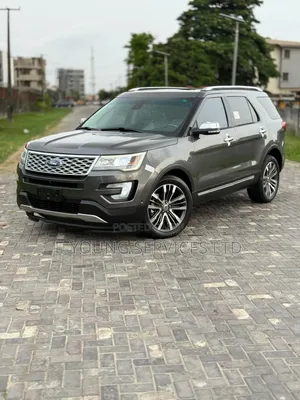 Ford Explorer Platinum 4dr SUV AWD (3.5L 6cyl Turbo 6A) 2016 Gray