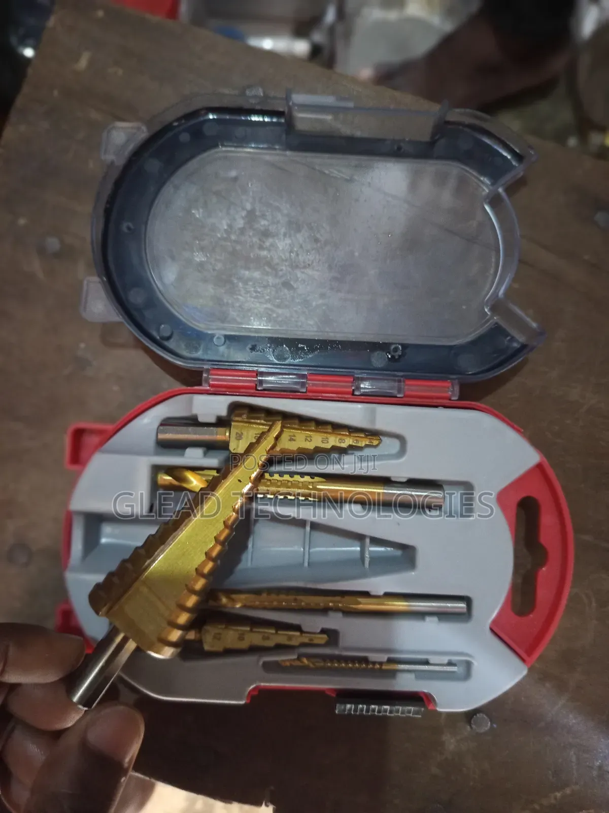 Step Drill Bit Set