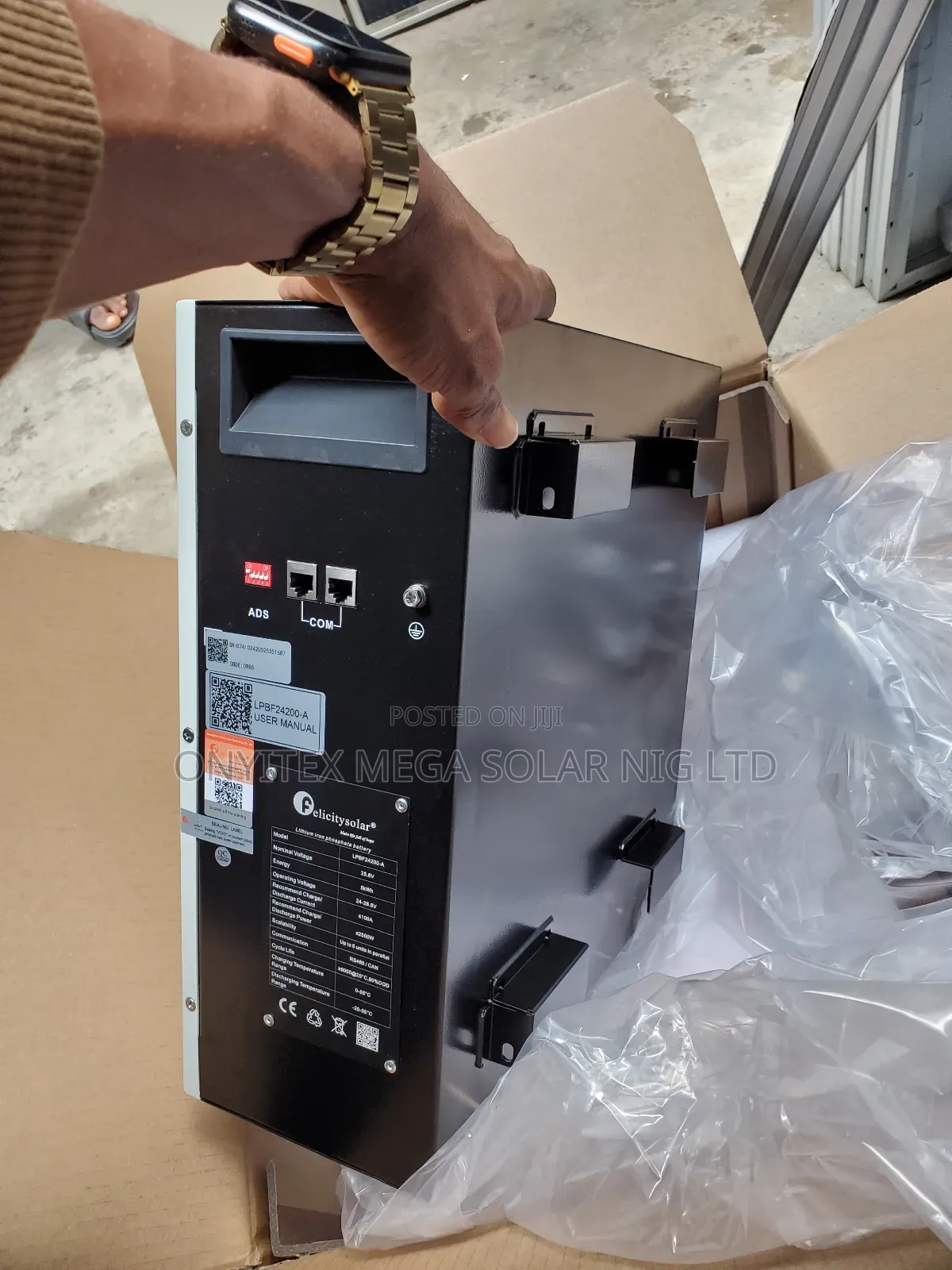 Felicity Lithium Battery 5kwh 24v