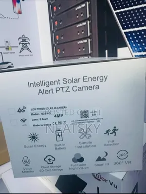 4mp Solar Ptz Camera (S25-4g-4mp)