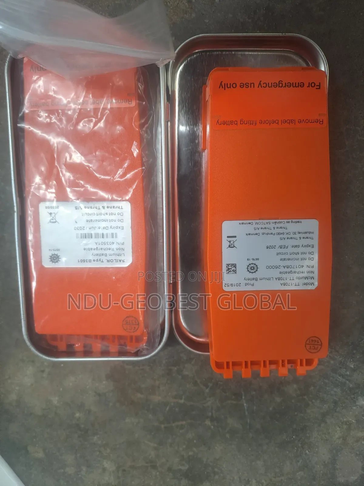 Sailor Type B3501 Lithium Battery