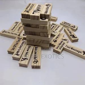 Couples Erotic Jenga Game With Packaging