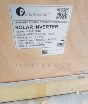 Felicity Hybrid Inverter Ivpm 10kva 48v-120ah
