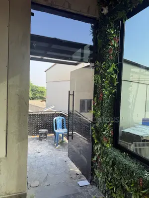 Dark Gray Glass Doors