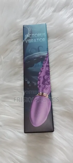 2in1 Vibrating Wand With Octopus Tail