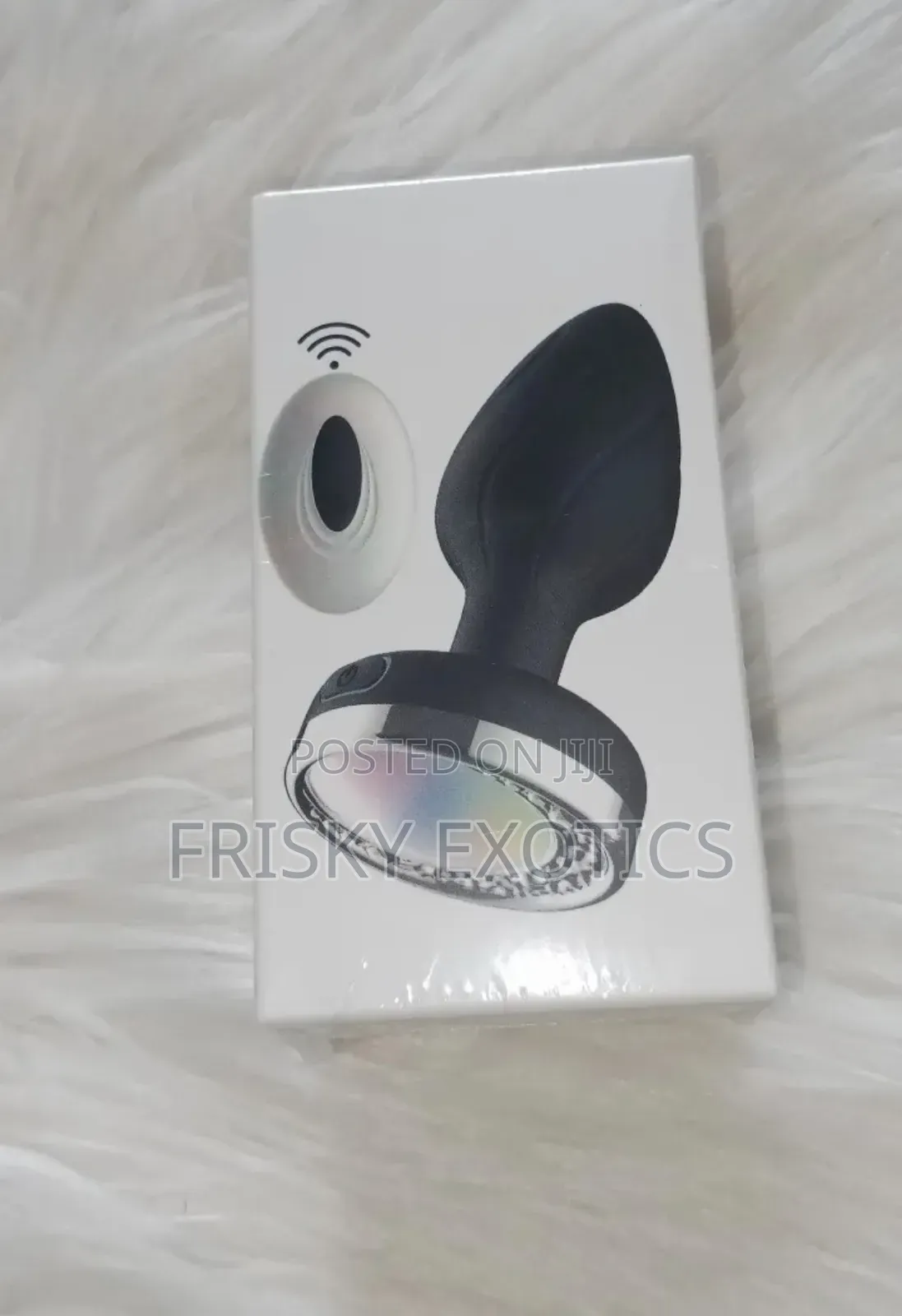 Remote Control Luminous Butt Plug Vibrator