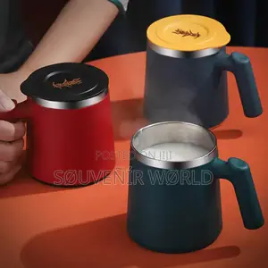 Stainless Steel Thermal Cup With Handle – 400ml