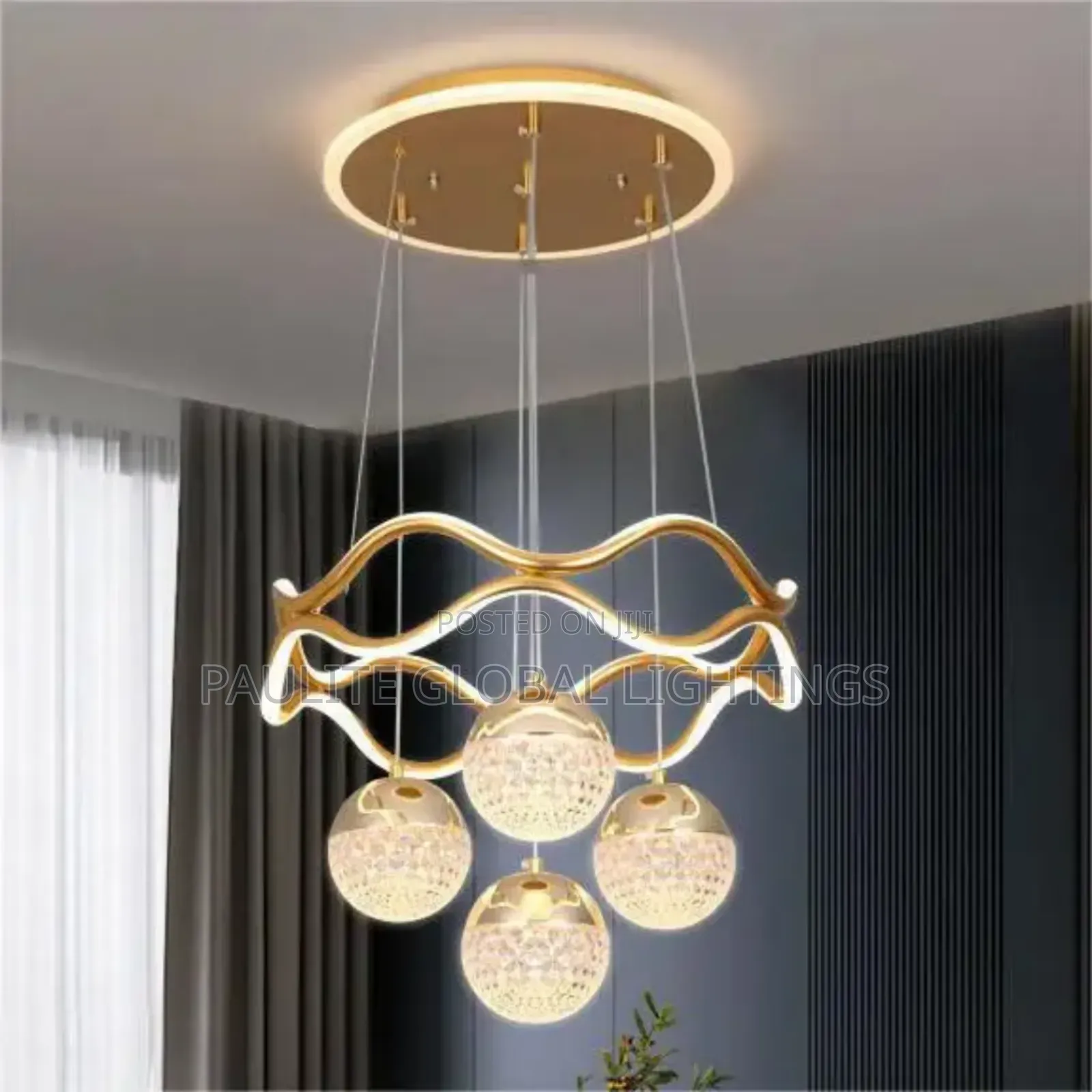 Dropping Chandelier