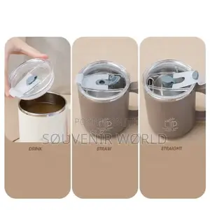 Brewkeepertm 12oz Insulated Coffee Mug With Lids