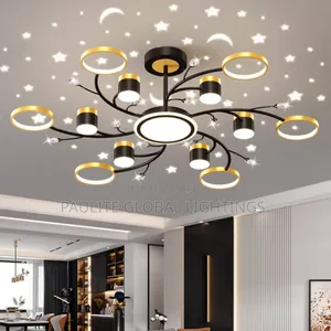 Nordic Creative Starry Ceiling Chandelier Light