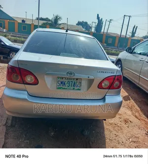 Toyota Corolla 2003 Silver