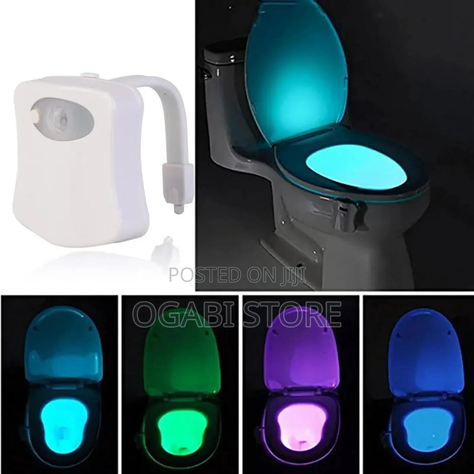 Motion-activated Led Toilet Light