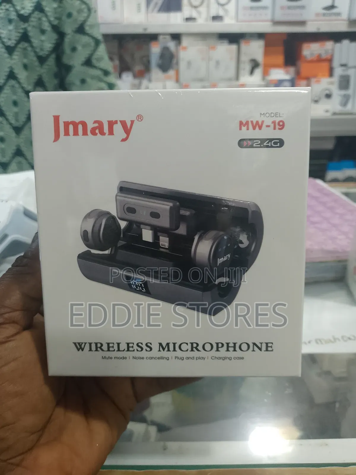 Jmary Mw-19 Wireless Microphone For Both Lightning And Usb-c