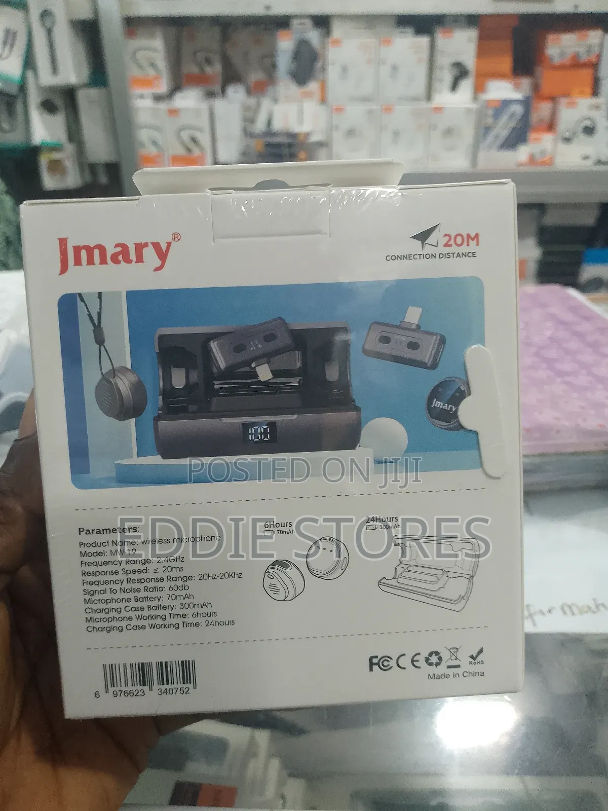 Jmary Mw-19 Wireless Microphone For Both Lightning And Usb-c