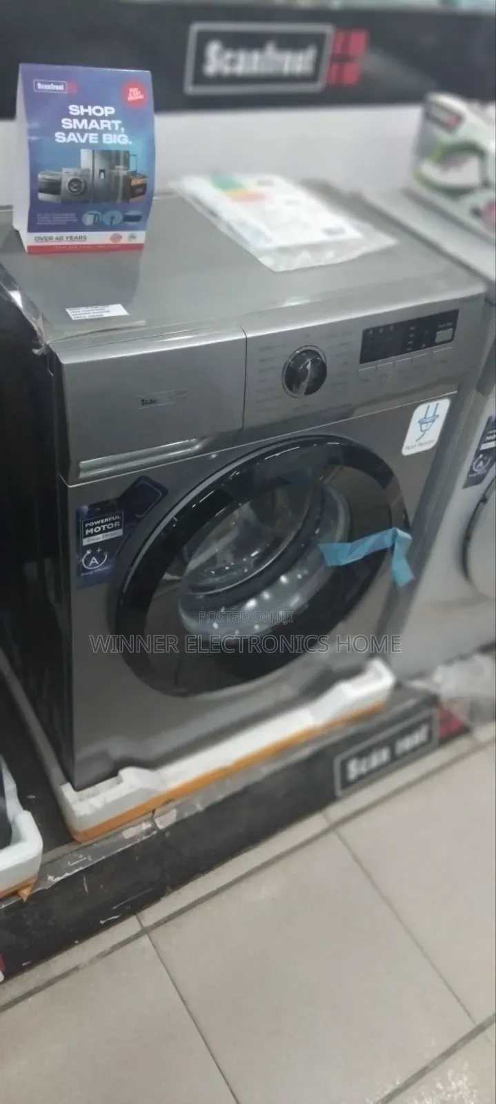 7kg Scamfrost Inverter Washing Machine Front Loader