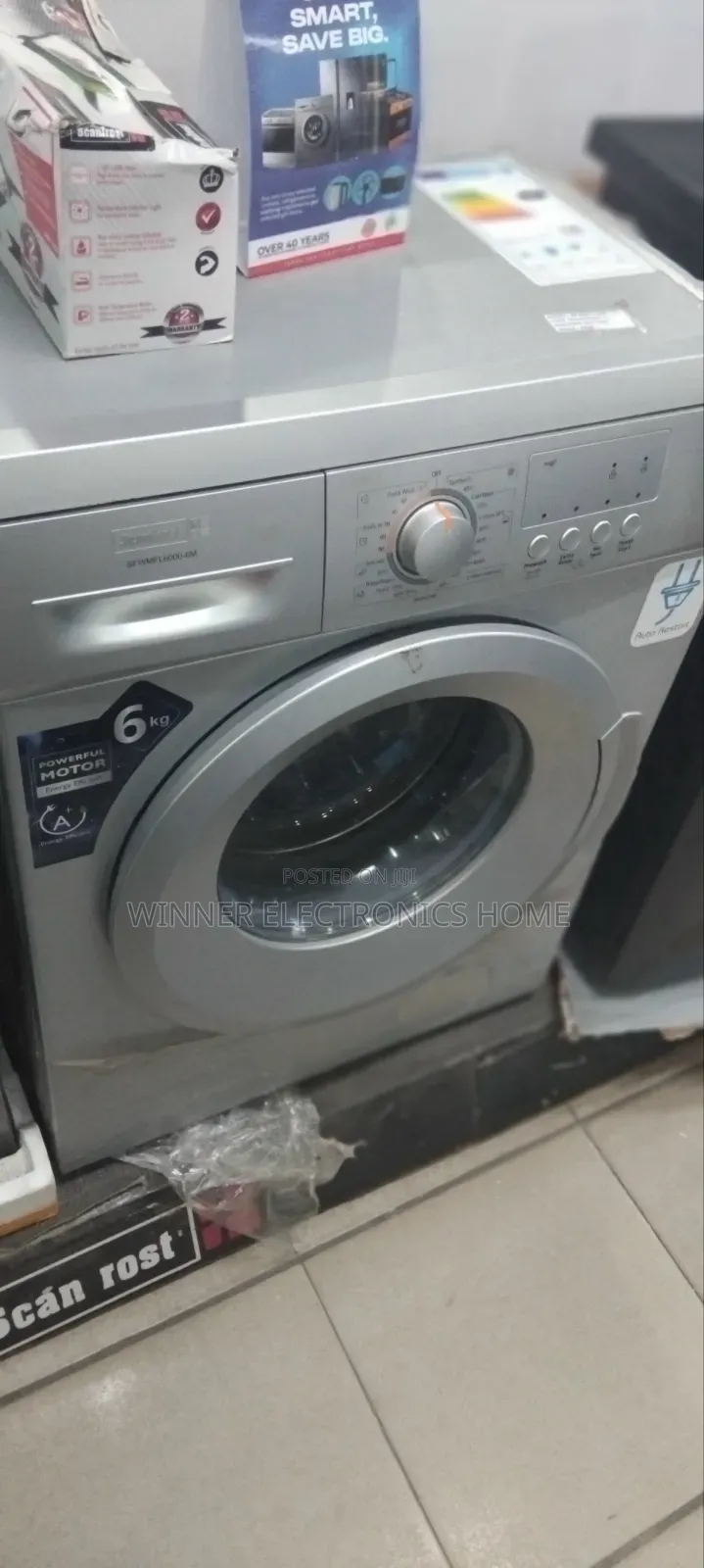 Scanfrost 6kg Front Loader Automatic Washing Machine