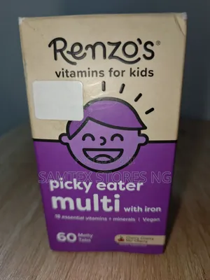 Renzo's Picky Eater Multi With Iron Tablet.
