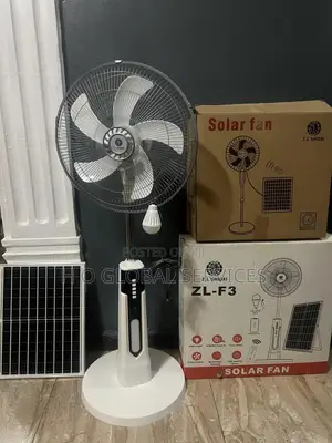 Solar Rechargeable Fan