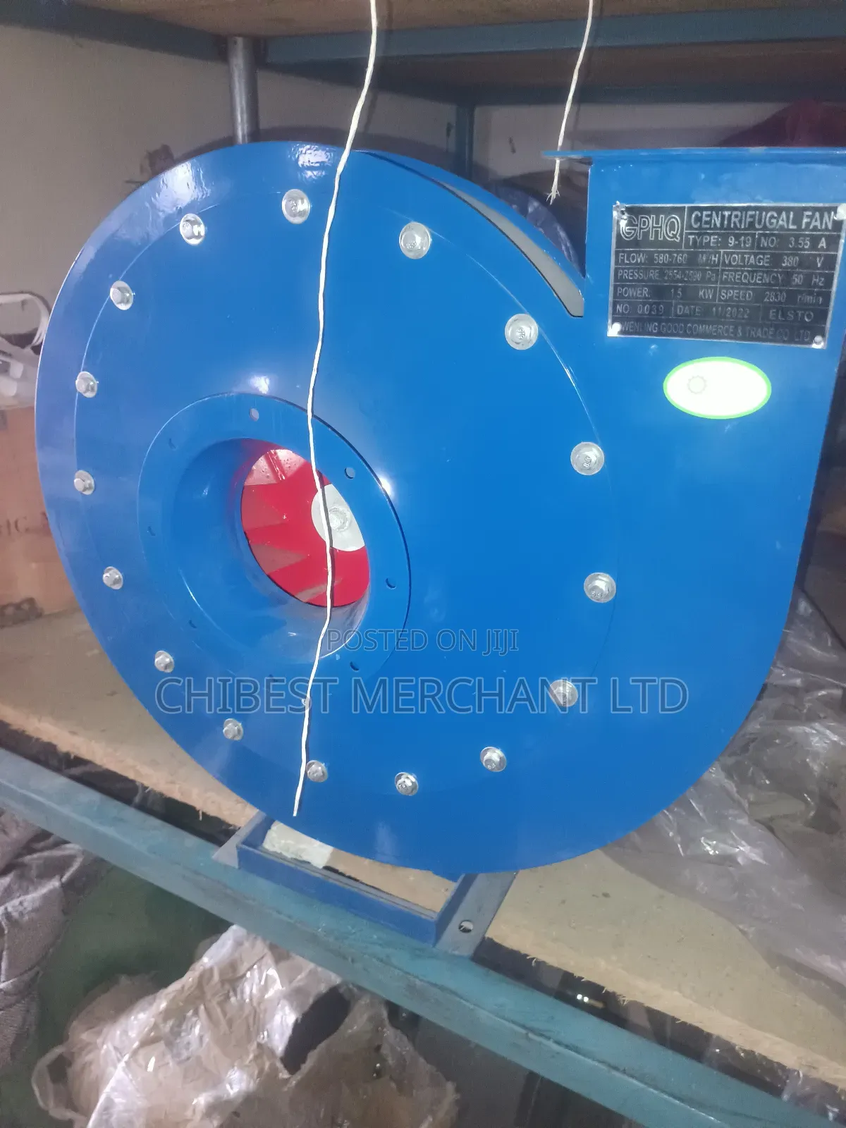 1hp Industrial Fan Blower