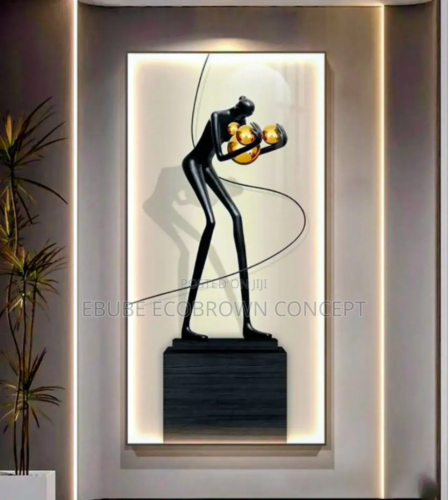 Modern Wall Art Interior Led Light