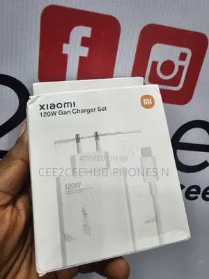 Xiaomi 120w Gan Charger Adapter + Cable