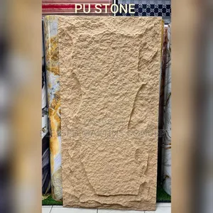 Quality 3d Pu Stone Wall Panel, Good for Interior Walls and Tv Console