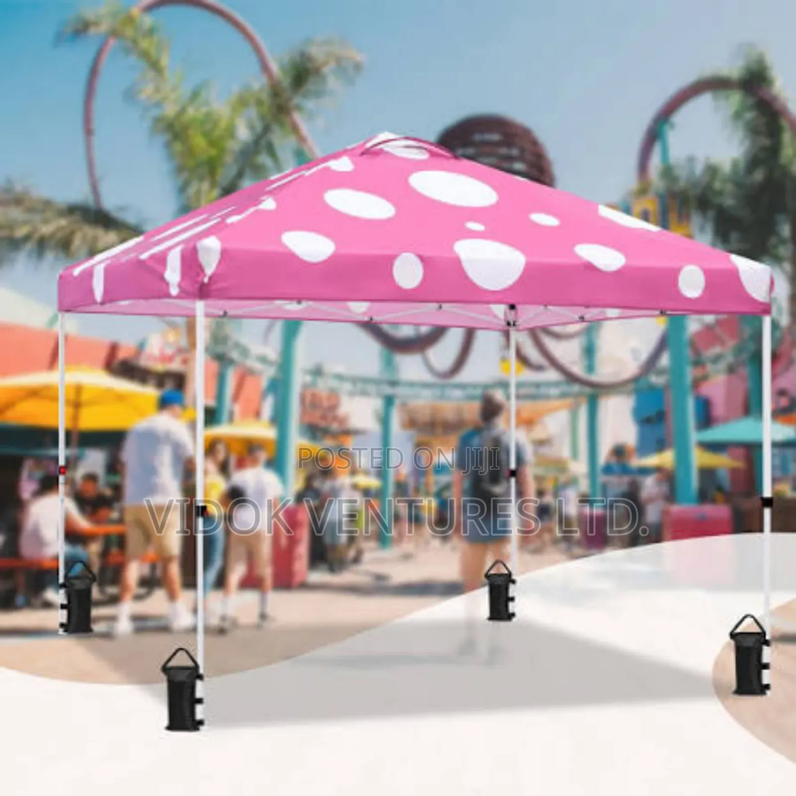 Ouch 10 X 10 Feet Foldable Canopy(Imported)