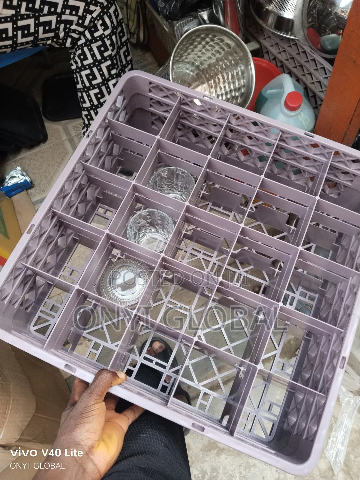 Glass Cup Rack