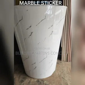 Waterproof Marble Sticker Good for Interior Walls and Tv Console