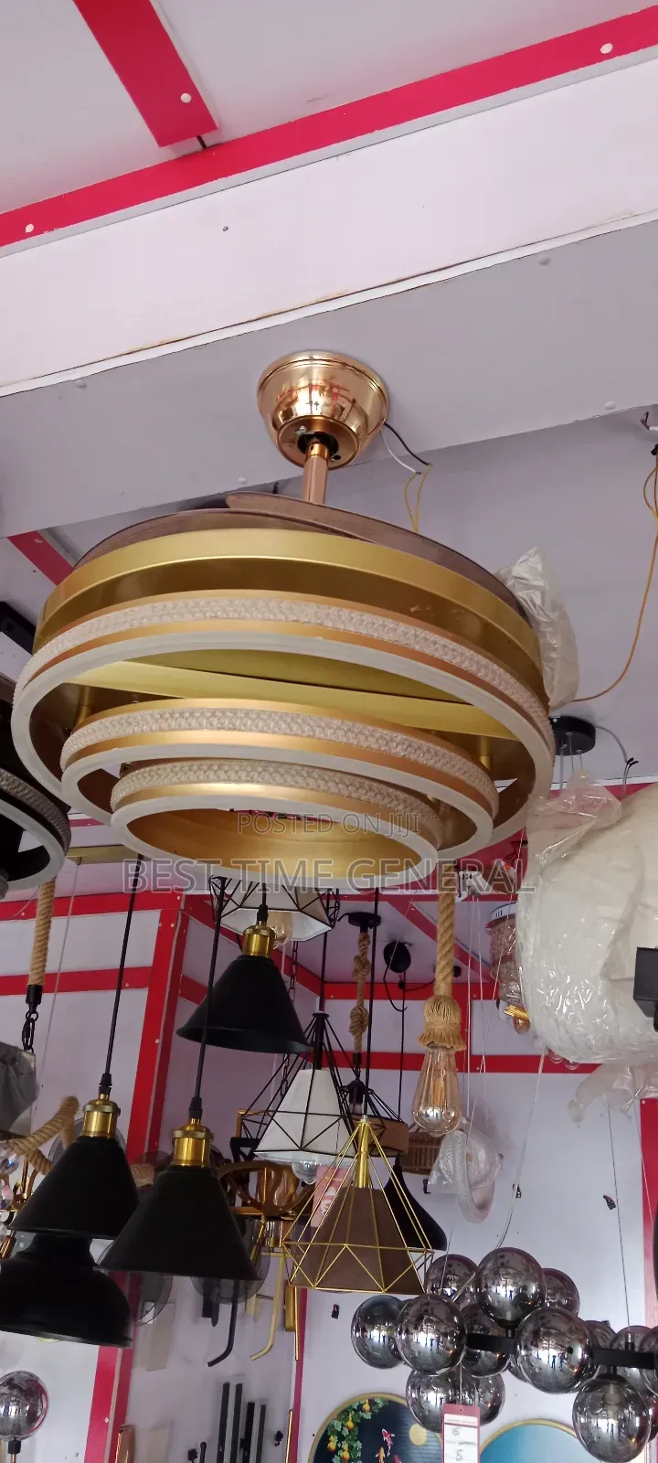 Exclusive Crystal Fan Light Led Bulb