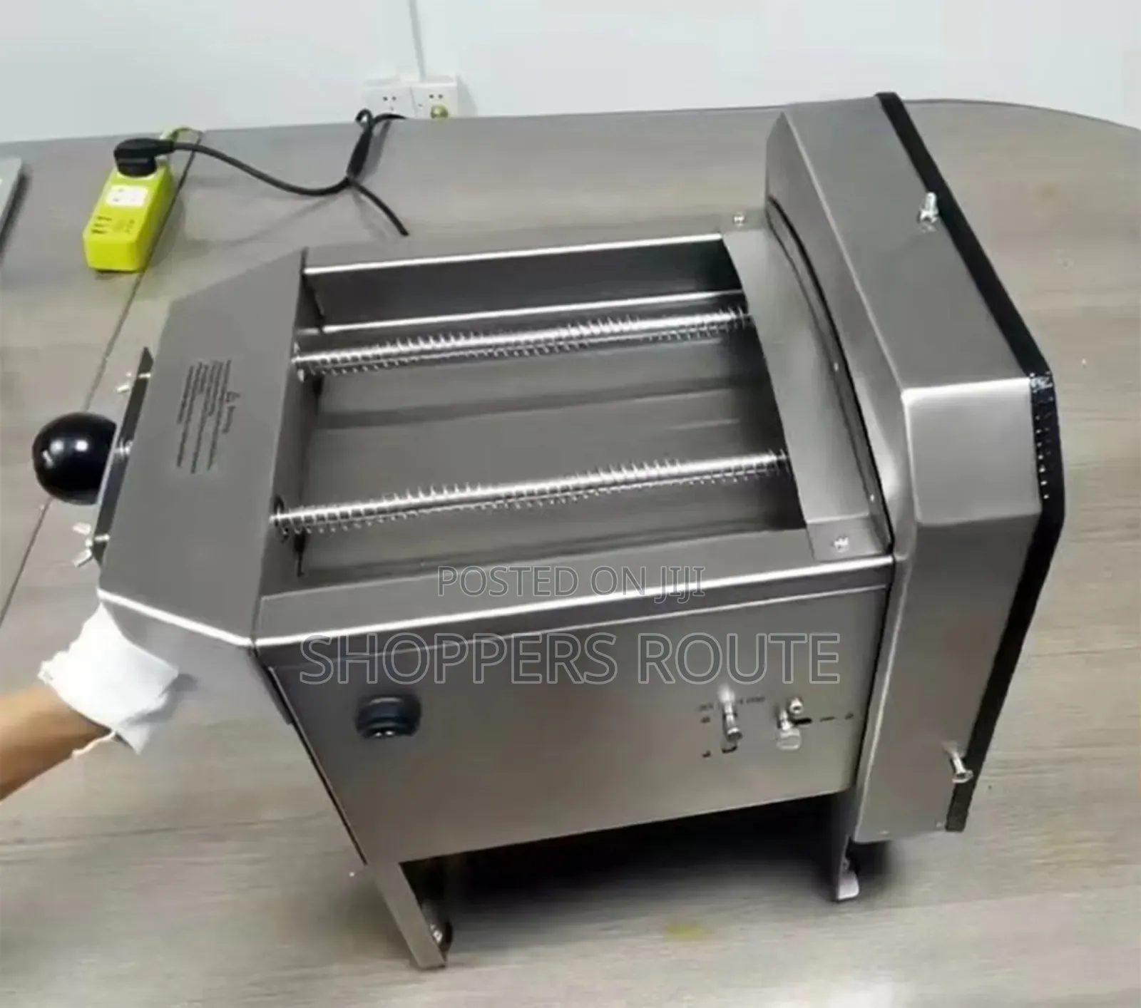 Electric Automatic Adjustable Thickness Plantain Chips Slicer Machine